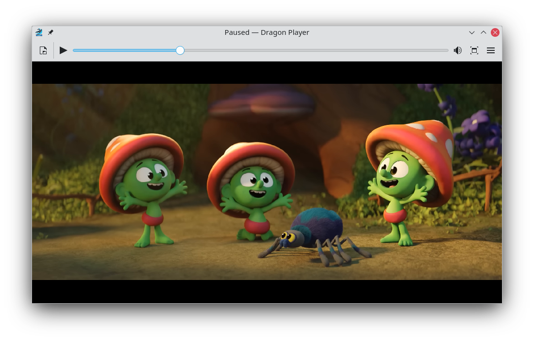 Captura de pantalla de Dragon Player